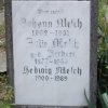 Mesch Johann 1862-1931 Herbert Julie 1877-1966 Grabstein